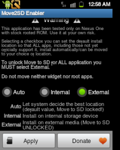 Aplikasi Move2SD Enabler