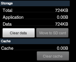 Sebelum diinstal Move2SD Enabler, aplikasi tidak bisa dipindhakan